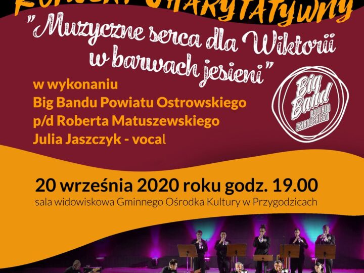 Big Band Powiatu Ostrowskiego dla Wiktorii Gabryś